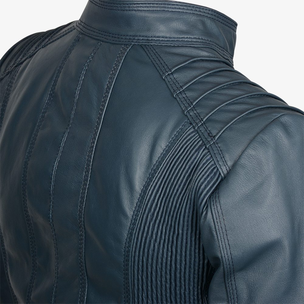 Slimfit Biker Leather Jacket