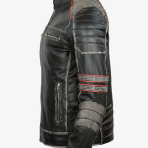 Retro Moto Leather Jacket