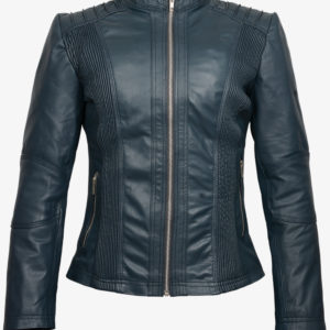 Slimfit Biker Leather Jacket