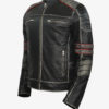 Retro Moto Leather Jacket