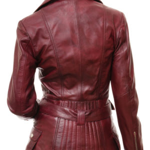 Gothic Vintage Leather Coat