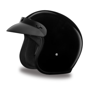 Motorcycle Open Face Cruiser Helmets - 100% DOT Approved