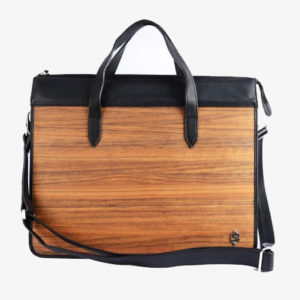 Laptop Bag Wooden Brown