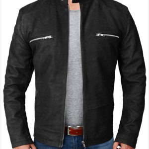 Vintage Black Snuff Leather Jacket