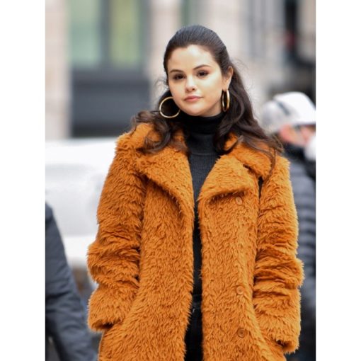 Selena Gomez Only Murders In The Building Fur Coat