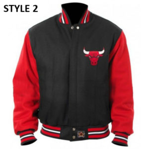 Bulls-Red-and-Black-Varsity-Jacket