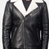 White Faux Fur leather Jacket